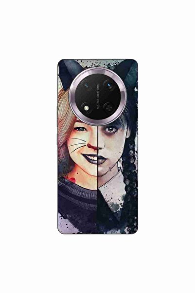 OEM Husa compatibila cu Honor Magic7 Lite Silicon Gel Tpu Model Wednesday si ...