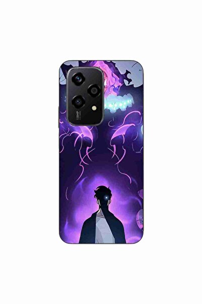 OEM Husa compatibila cu Honor 200 Lite Silicon Gel Tpu Model Solo Leveling Demon