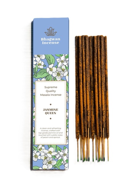 Bhagwan Incense Regina Iasomie - bețișoare parfumate masala naturale premium,...