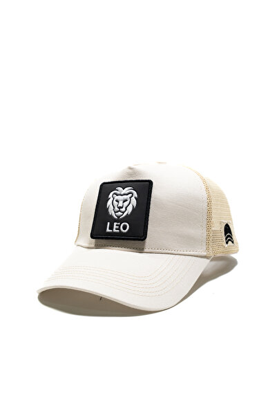all hats Șapcă din plasă cu detaliu patch cu zodia Leu |   Pălărie sport potr...