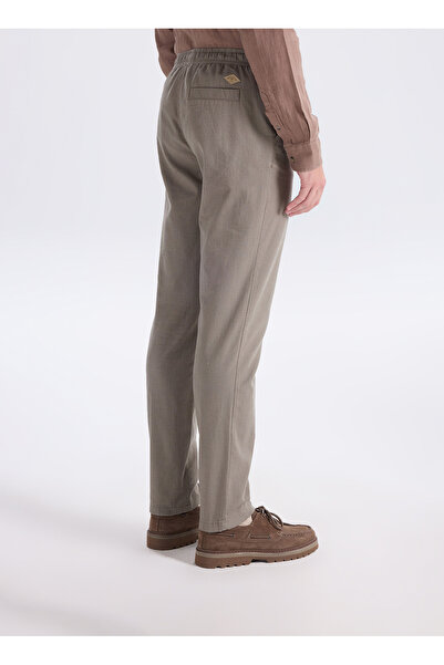 Lee Cooper Haki Erkek Regular Straight Chino Pantolon 262 LCM 221026 NEW HAKİ