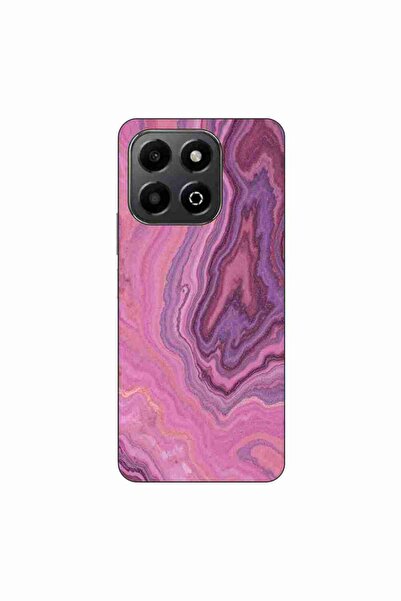 OEM Husa compatibila cu Honor X6b Silicon Gel Tpu Model Pink Quartz Marble