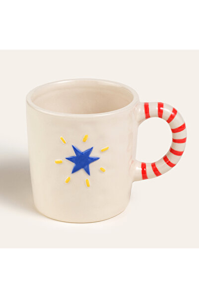 Zsa Zsa Zsu Sımıng Stoneware Kupa 285 Ml Kırmızı