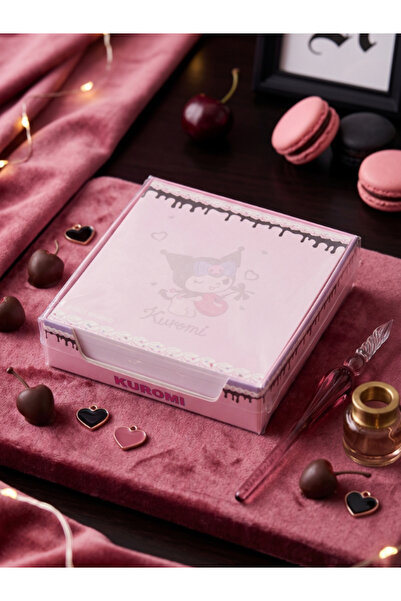 GiFi Kuromi & Hello Kitty Lisanslı Küp Notluk Bloknot