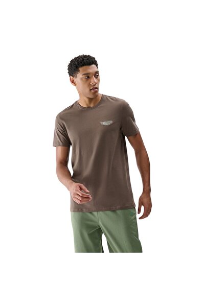 4F Men's Short-Sleeve T-Shirt L