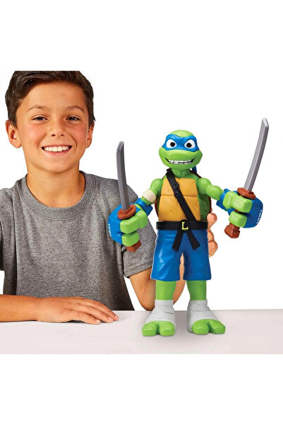 Genel Markalar Teenage Mutant Ninja Turtles Roll N Punch Leonardo Figürü 30 cm
