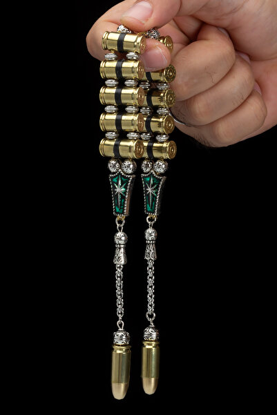OTTOTESBİH Certified Bullet Design 105Gr Alpaca Metal Rosary Zaza Rosary