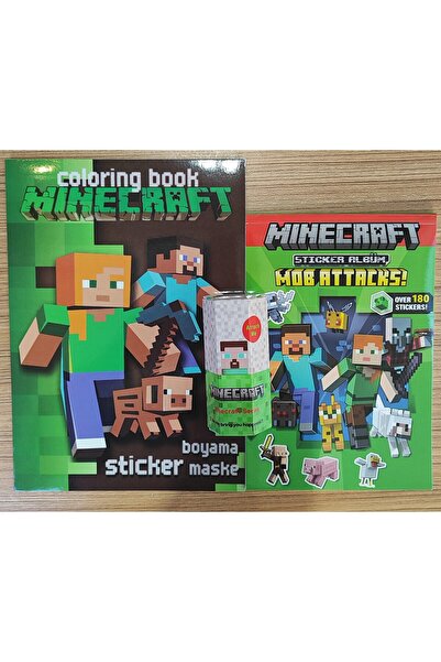 ada çanta kırtasiye Pixel Figure Coloring Book, Sticker Album and Sonny Angel...