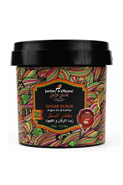 Jardin Oleane Garden Oleian Sugar Scrub with Argan Oil and Coffee - 300g