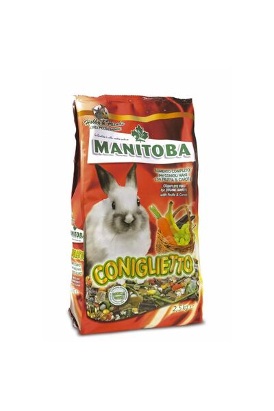 Manitoba Coniglietto Τροφή για Κουνέλια Μίνι 2.5kg