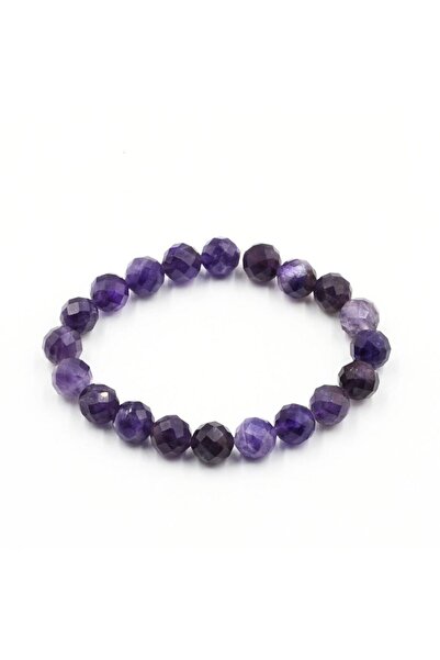 Zodyak Doğal Taş Natural Healing Stone Bracelet |   Amethyst Natural Stone Br...