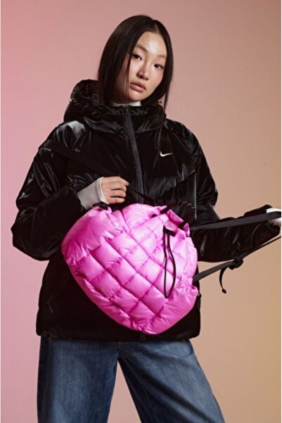 Nike Sportswear Puffle Mini Unisex Pink Backpack Matte Sportswear