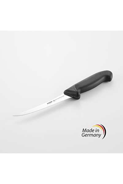 PİRGE Butcher's MIG Sıyırma Bıçağı Kıvrık Esnek 15 cm - 49218 SİYAH MADE İN G...