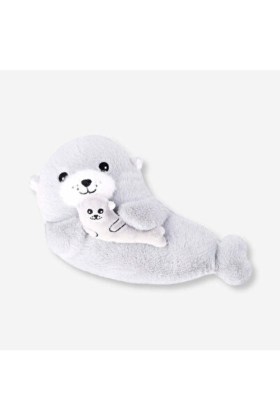 Flying Tiger Copenhagen Gri Peluş Fok ve Yavrusu