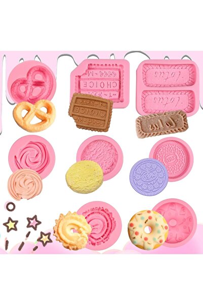 BPA Silk Route - 8Pcs Food Grade Silicone Molds for Baking, Candy, Chocolate ...