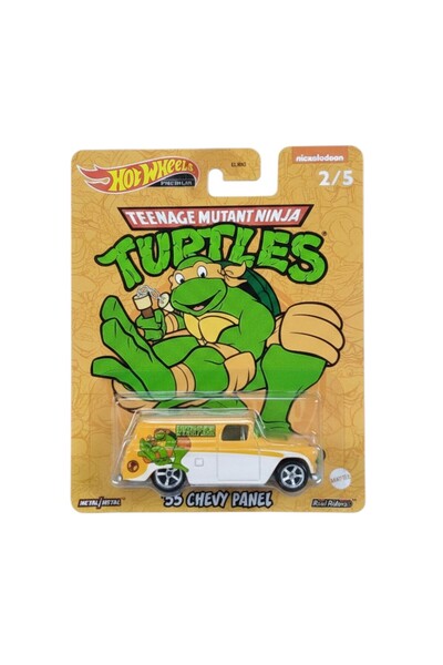 HOT WHEELS HOTWHEELS PREMIUM TEENAGE MUTANT NINJA TURTLES/ '55S CHEVY PANEL