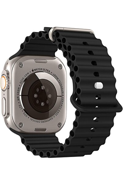 ZTECH Silicone Strap Compatible with Apple Watch Ultra 49mm 45mm 44mm 42mm, S...