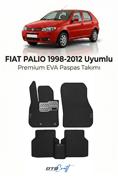OTOCRAFT Fiat Palio (1998-2012) Araca Özel 3D Havuzlu Eva Paspas Tam Set 5 Parça