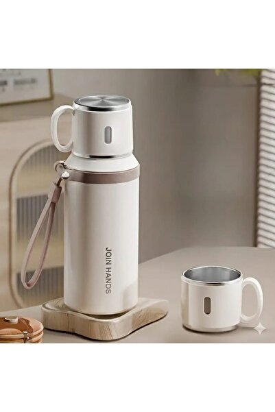 Joi Hot and cold insulated thermos, 316 stainless steel insulated liquid bott...