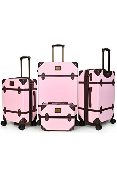 VINTRA Vintage Design Classic Luggage Sets (4 Pcs) with Gifts