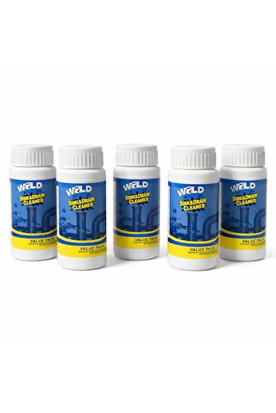 Trendily Pachet de 5 Wild Tornado Curățător de chiuvete și scurgeri 110g