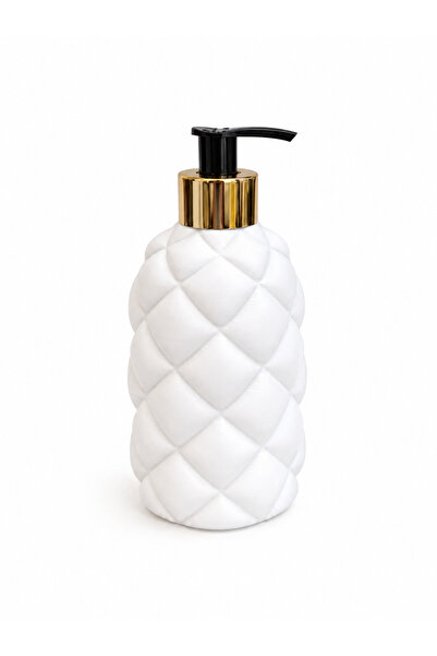 ModuLab 3D Cylinder Inflatable Coat Design Liquid Soap Dispenser – Quilted Pa...