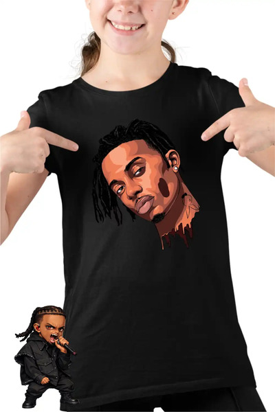 OEM Παιδικό μπλουζάκι για κορίτσια Playboi Carti Sky