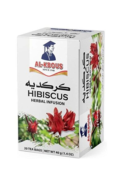AL-KBOUS شاي الكركديه ألكبوس 20 كيس