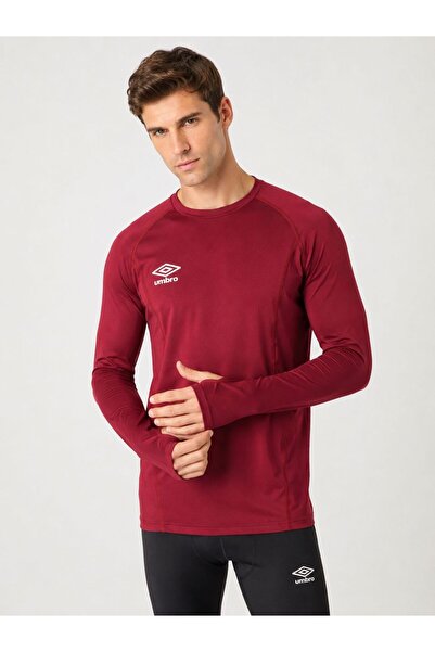 UMBRO Von Dry Park Erkek Bordo Uzun Kollu İçlik Antrenman İçliği TC0260