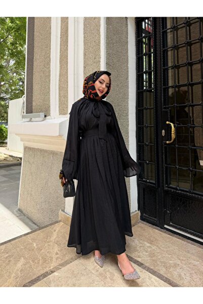 W WARGA Tie and Skirt Hijab Set