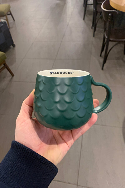 Starbucks Siren Deniz Kızı Kupası Mug Koyu Yeşil 414ml