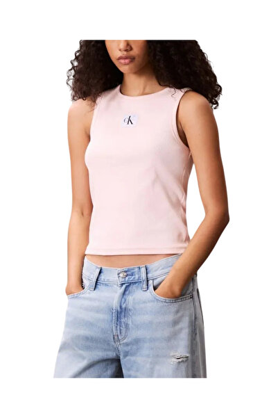 Calvin Klein Γυναικείο Αμάνικο Τοπ Ροζ LV047C201G-VI7