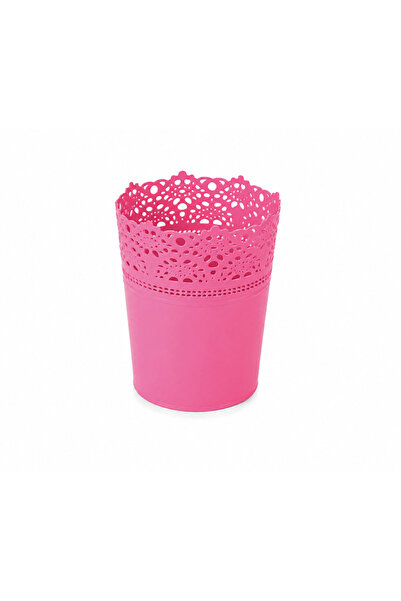 Alezy DAS1 Dantel No:1 - 1.1 Litre Plastik 4'lü Saksı
