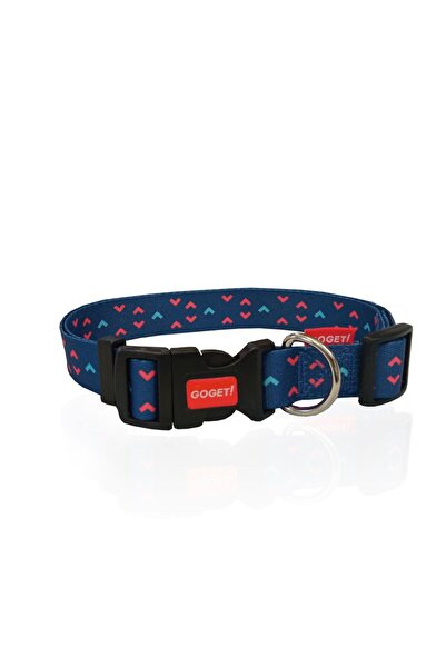 Pet Interest Motivo Περιλαίμιο Σκύλου Cielo Μπλε Large 2.5×44-74cm