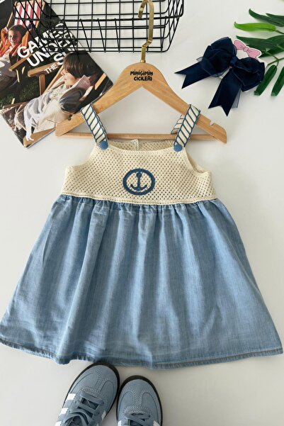 Minigimin Cicileri My Little One's Cicileri Sailor Knit Detailed Girls' Soft ...