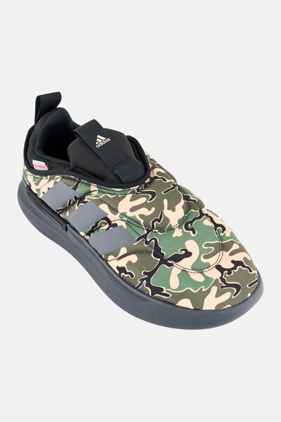 adidas Men Adipuff Camouflage Slip On Trekking Shoes, Multicolor