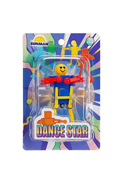 Sunman Robot figurine, Wind-Up, Dance Star