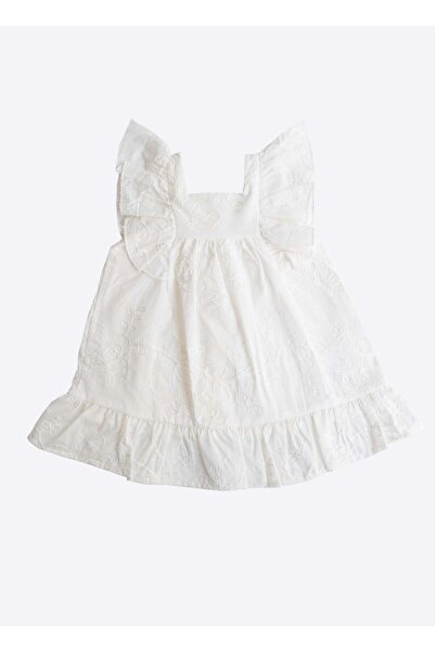 kitikate Elonor Dress Ecru
