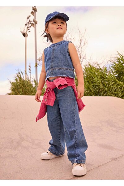 MAYORAL Girl's Geni Paça Jeans Blue