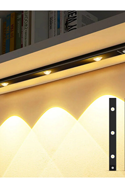 ULTRAS PERA 40 Cm 4w Hareket Sensörlü Şarjlı Taşınabilir Led Cabinet Tezgah Ü...