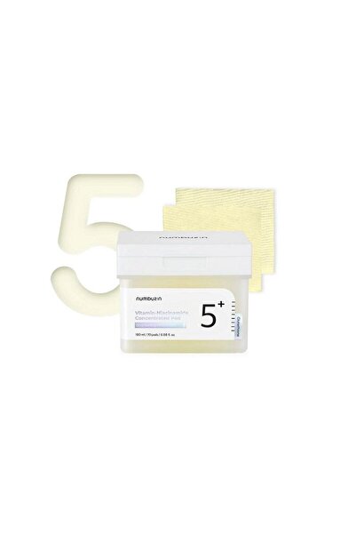 Numbuzin Pad concentrat cu Vitamina 5 și Niacinamidă - Paduri concentrate pen...