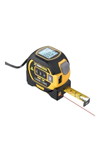COSDIMI Telemetru laser 3-în-1 cu ecran LCD, laser de 40m, bandă de măsurare ...