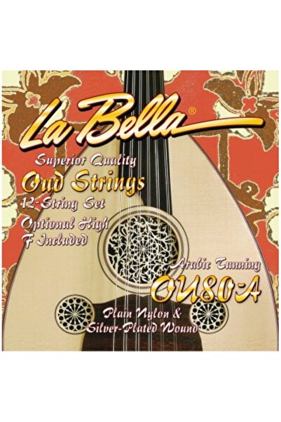 Labella La Bella OU80A Oud String Arabic Tuning Nylon - Silver Plated Wound