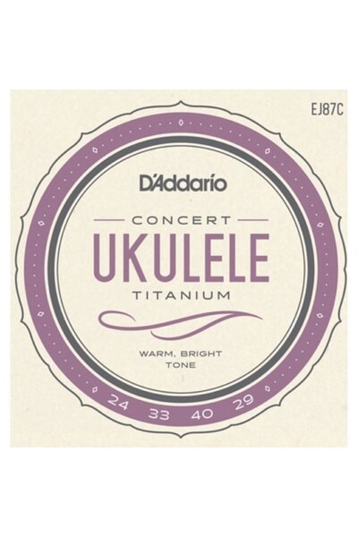 Generic Brand EJ87C Titanium Ukulele String - Concert