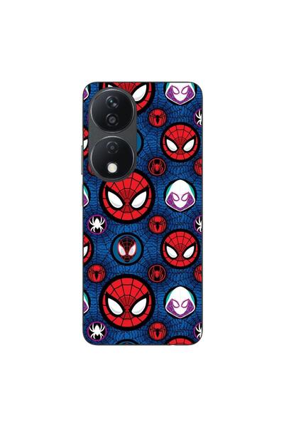 OEM Husa compatibila cu Honor X7b Silicon Gel Tpu Model Spiderman Face Pattern