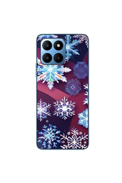 OEM Husa compatibila cu Honor 70 Lite Silicon Gel Tpu Model Fulgi de Gheata
