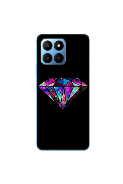 OEM Husa compatibila cu Honor 70 Lite Silicon Gel Tpu Model Diamond Black