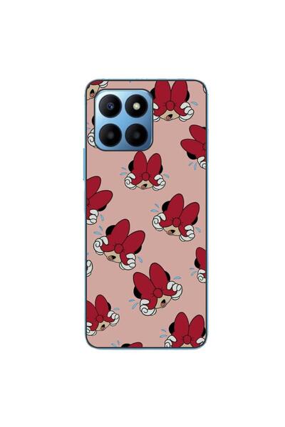 OEM Калъф, съвместим с Honor 70 Lite, силиконов гел TPU, с десен Мини Маус, ч...