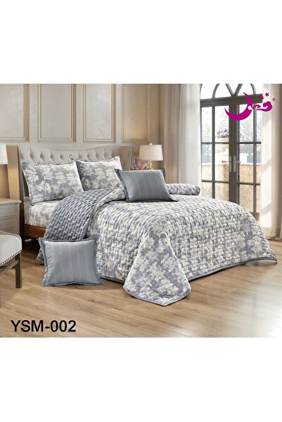 Moon Nefren Compressed Summer Quilt Set 6 Pieces 230*250 - Quilt Filling