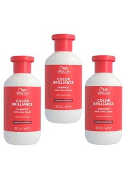 Wella Professionals Pack of 3 x Shampoo for Colored Hair with Thick Strands -...